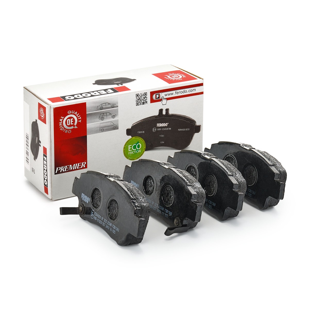 FERODO Pastilhas de travão FDB1368 FERODO FDB1368 Pastilhas de travão TOYOTA Yaris I Hatchback (P1) 1.5 (NCP13_, NCP12_) 110 cv 2005