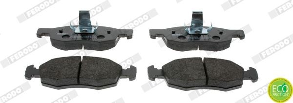 Brake pad set FERODO FDB1376 FERODO FDB1376 Brake pads Fiat PALIO 2001