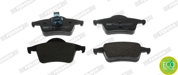 Pastilhas de travão FERODO FDB1383 FERODO PREMIER ECO FRICTION FDB1383 Pastilhas VOLVO S60 2002