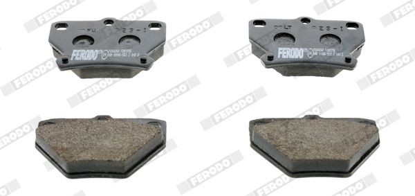 Piduriklotsid FERODO FDB1395 FERODO PREMIER ECO FRICTION FDB1395 Piduriklots eesmised ja tagumised Toyota PRIUS 2003