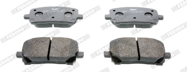 Kit pastiglie freni FERODO FDB1529 FERODO PREMIER ECO FRICTION FDB1529 costo Pastiglie dei freni Toyota AVENSIS 2002