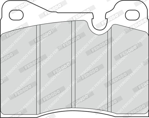 FERODO Kit pastiglie freni FDB163 FERODO FDB163 Kit pastiglie freni BMW 5 Sedan (E12) M535 i 218 CV 1981