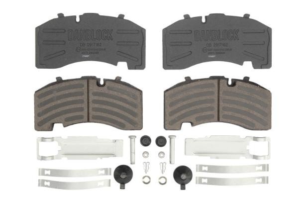 DANBLOCK Kit pastiglie freni DB 2917182 Costo Pastiglie freno sportive DANBLOCK NISSAN DB 2917182