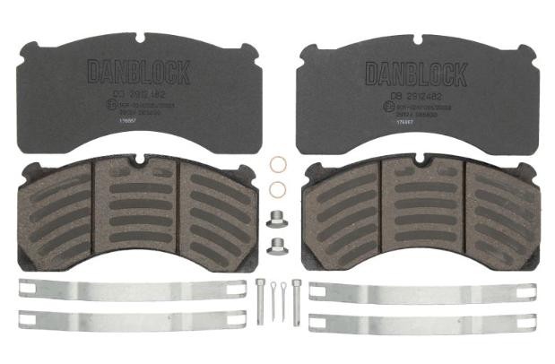 DANBLOCK Klocki hamulcowe DB 2912482 DANBLOCK Sportowe klocki hamulcowe DB 2912482 doświadczenie