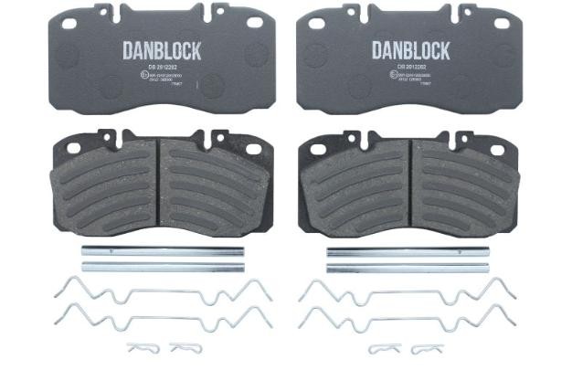 DANBLOCK Bromsbelägg DB 2912282 DANBLOCK DB 2912282 Bromsbelägg IVECO Daily VI Skåpbil 35C21, 35S21, 40C21, 50C21, 60C21, 65C21, 70C21 211 hk 2024