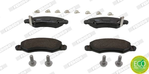 Kit pastiglie freni FERODO FDB1811 FERODO PREMIER ECO FRICTION FDB1811 Pasticche dei freni anteriori e posteriori Subaru JUSTY 2003
