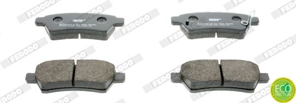 FERODO Bremseklosser FDB1882 Sportsbremseklosser FERODO Nissan NV400 PREMIER ECO FRICTION FDB1882