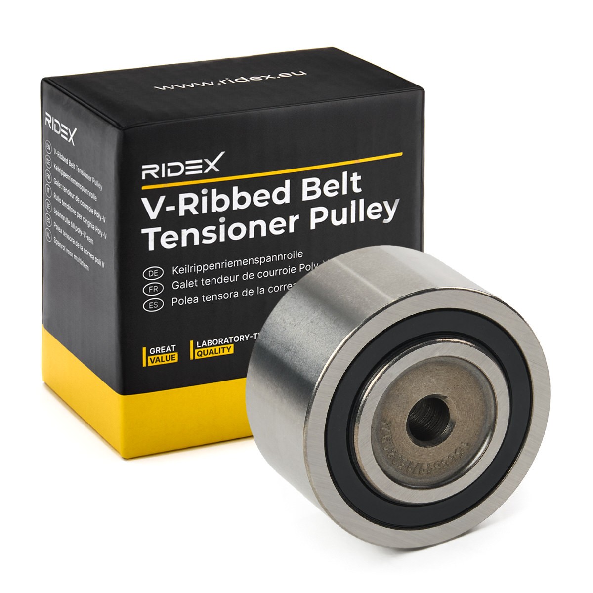 RIDEX Styrrulle, drivrem 312D0095 312D0095 Löprulle RIDEX CITROЁN C4