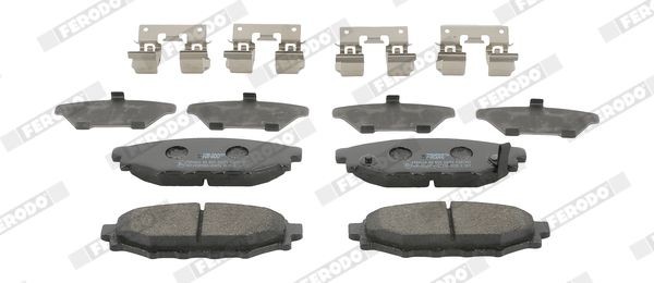 FERODO Piduriklotsid FDB1947 FDB1947 PREMIER ECO FRICTION Sport piduriklotsid SUBARU JUSTY FERODO