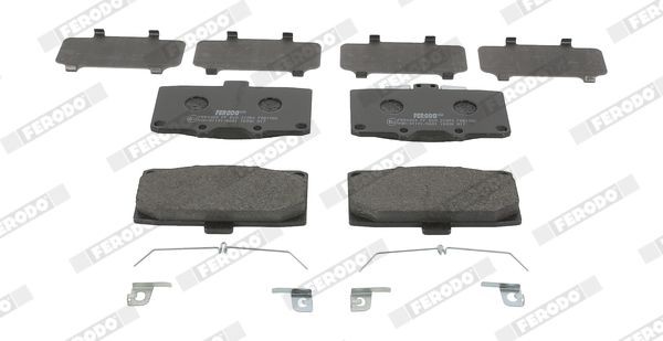 FERODO Piduriklotsid FDB1982 Sport piduriklotsid FERODO Subaru JUSTY PREMIER ECO FRICTION FDB1982