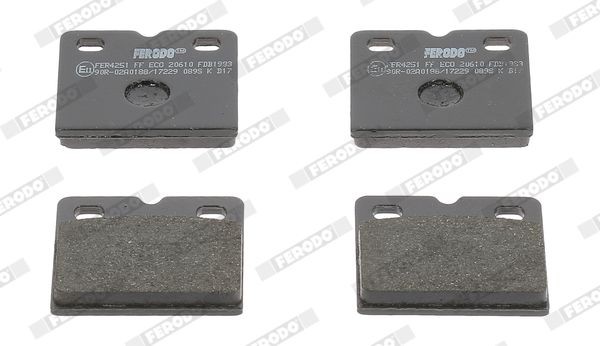 FERODO Bremseklosser FDB1983 Sportsbremseklosser FERODO Jaguar XJ PREMIER ECO FRICTION FDB1983