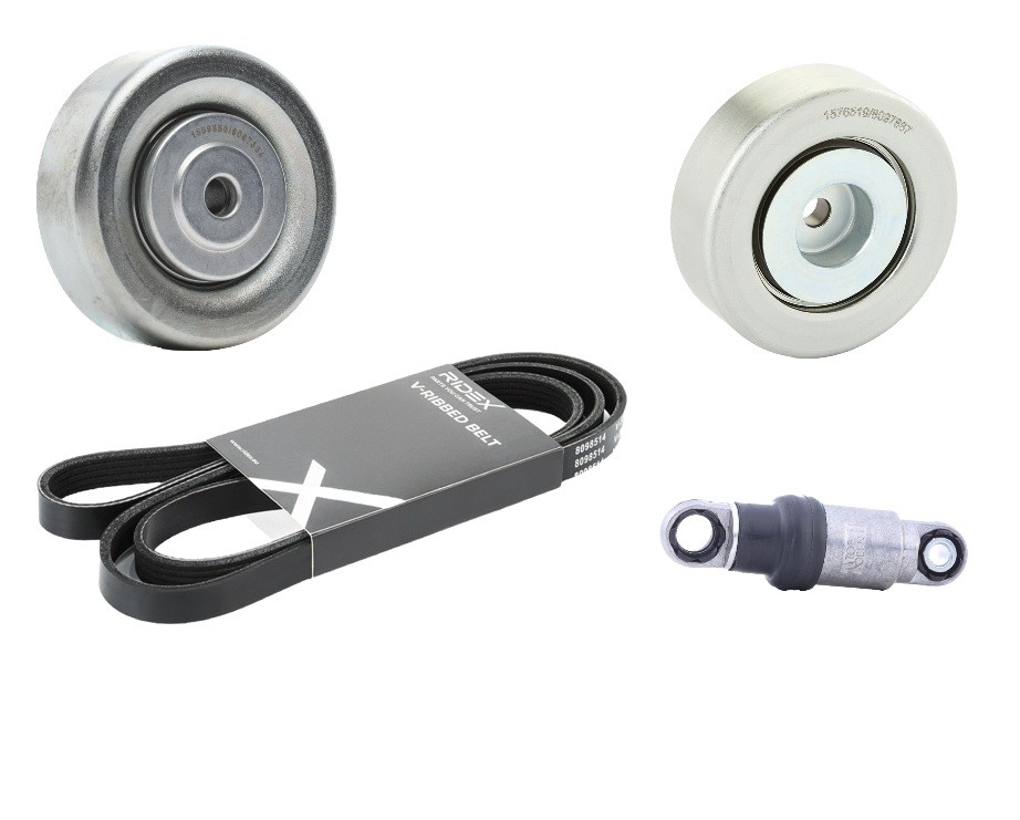 RIDEX Moniurahihnasarja 542R0208 LAND ROVER Moniurahihnasarja RIDEX 542R0208