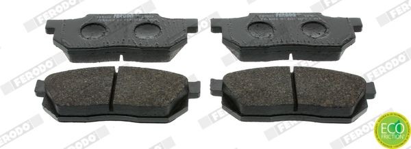 FERODO Plaquettes de frein FDB300 FERODO FDB300 Plaquettes de frein HONDA Civic III 3/5 portes (AL, AJ, AG, AH) 1.5 GTI (AH) 90 CV 1986