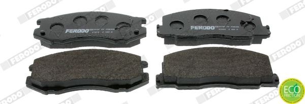 FERODO Brake pad set FDB306 FERODO FDB306 Liteace M30 rear brake pad replacement