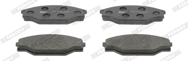FERODO Bromsbelägg FDB318 FERODO FDB318 Bromsbelägg TOYOTA Hiace Skåpbil (H100) 2.4 D (LH102, LH104, LH112) 78 hk 1990