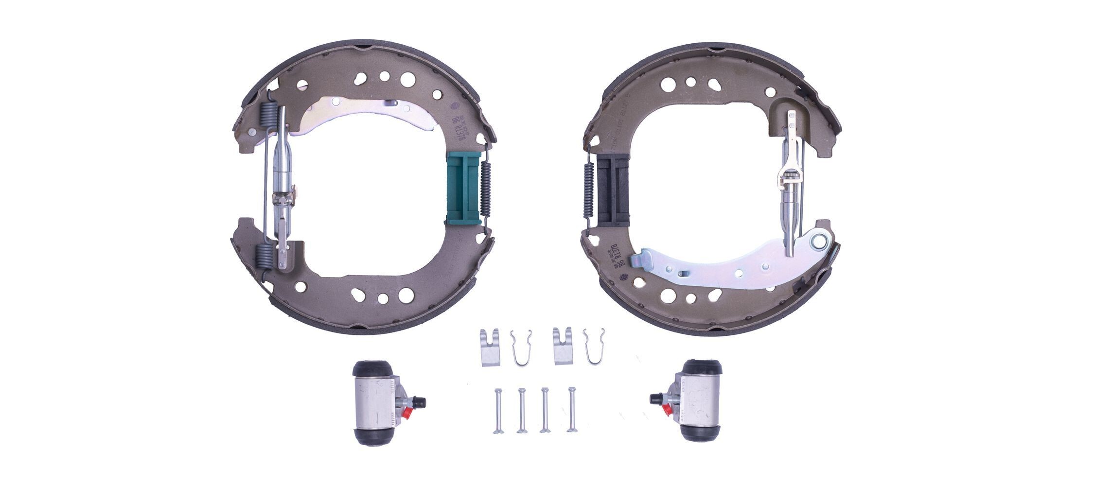 HELLA Bremsesett, trommebremse 8DB 355 022-571 HELLA 8DB 355 022-571 Bremsesett, trommebremse SMART Forfour II Hatchback (453) 1.0 (453.041) 60 hk 2016