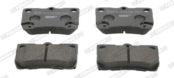 FERODO Bremseklodser FDB4001 FERODO FDB4001 Bremseklodser LEXUS IS II Sedan (XE20) 250 (GSE20_) 207 HK 2011
