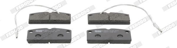Brzdové doštičky/platničky FERODO FDB4013 FERODO PREMIER ECO FRICTION FDB4013: Brzdové doštičky / platničky Aixam A.741 2012
