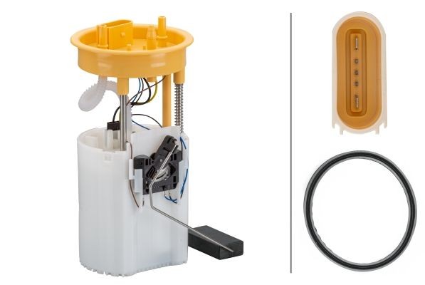 HELLA Unidade de alimentação de combustível 8TF 358 106-431 HELLA 8TF 358 106-431 Módulo de alimentação de combustível Skoda Fabia 3 originais preço