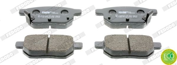 FERODO Bremseklosser FDB4042 FERODO FDB4042 Bremsebelegg DBS Coupé billige