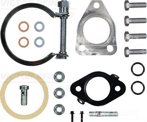 REINZ Kit de montagem, turbocompressor 04-10320-01 Kit de montagem sistema de escape REINZ Opel MERIVA 04-10320-01