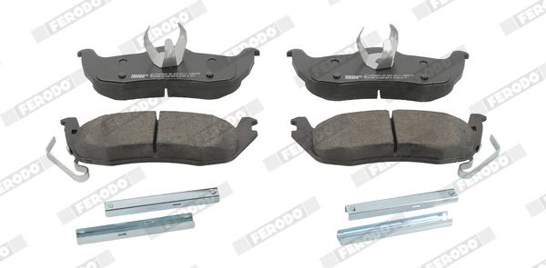 FERODO Jarrupalat, levyjarru FDB4075 FDB4075 FERODO PREMIER ECO FRICTION Jarrupalat NISSAN MICRA