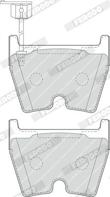 FERODO Kit pastiglie freni FDB4165 FERODO FDB4165 Kit pastiglie freni LAMBORGHINI Diablo Coupe 5.7 491 CV 1993