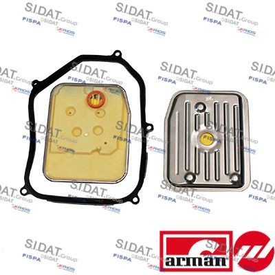 SIDAT Kit de filtre hydraulique, boîte automatique 57002BAS Seat ALTEA Filtre boîte de vitesse automatique SIDAT 57002BAS