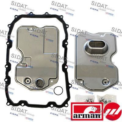 SIDAT Sada hydraulického filtra automatickej prevodovky 57009AS 57009AS Hydraulický filter automatickej prevodovky SIDAT AUDI Q2