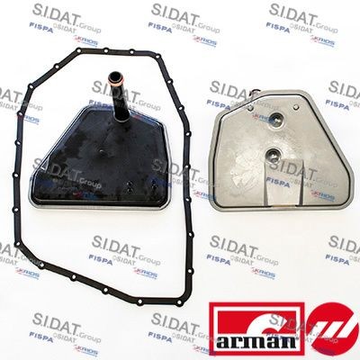 SIDAT Hydrauliekfilterset, automatische aandrijving 57055AS 57055AS Automaatbak, filter SIDAT NISSAN QASHQAI