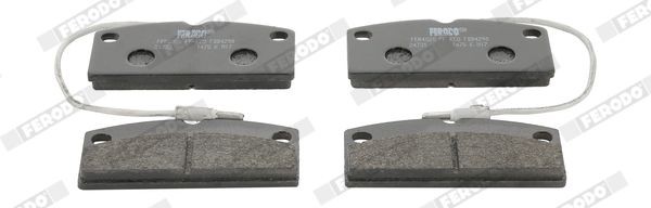 Kit pastiglie freni FERODO FDB4290 24730 FERODO PREMIER ECO FRICTION FDB4290 Pasticche dei freni anteriori e posteriori Aixam CROSSLINE 2015