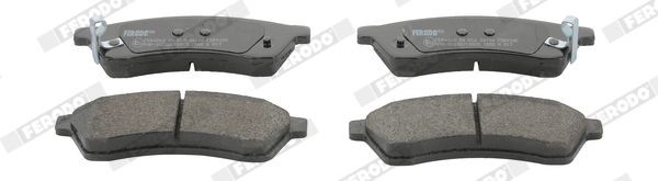 Kit pastiglie freni FERODO FDB4305 24744 FERODO PREMIER ECO FRICTION FDB4305 Pasticche dei freni anteriori e posteriori Chevrolet EPICA 2007