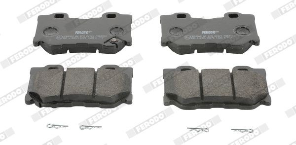 FERODO Τακάκια φρένων FDB4312 FERODO FDB4312 Τακάκια φρένων NISSAN 370Z Roadster (Z34) 3.7 336 PS 2015