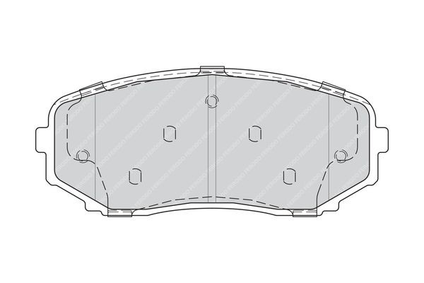 Pastilhas de travão FERODO FDB4365 FERODO PREMIER FDB4365: Pastilhas de freio Mazda MPV 2009