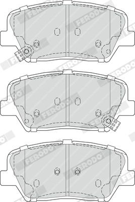 FERODO Remblokken FDB4396 FERODO FDB4396 Remblokken KIA Carens IV (RP) 2.0 158 Pk 2023