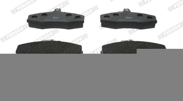 FERODO Brzdové doštičky/platničky FDB610 Športové brzdové doštičky FERODO FABIA FDB610 lacné