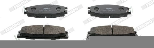 FERODO Τακάκια φρένων FDB678 FERODO FDB678 Τακάκια φρένων VAUXHALL Brava Pick-up (TF0, TF1) 2.3 4x4 (TFS16) 94 PS 1991