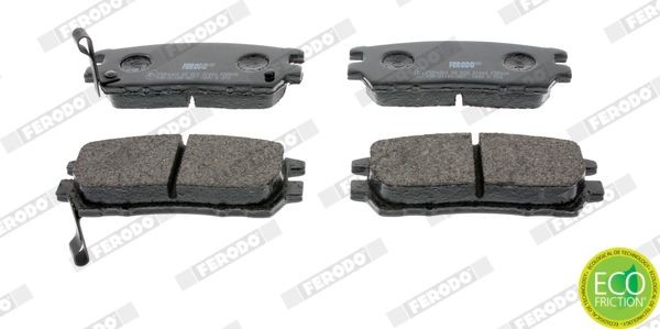 FERODO Kit pastiglie freni FDB804 FDB804 Pasticche FERODO Mitsubishi