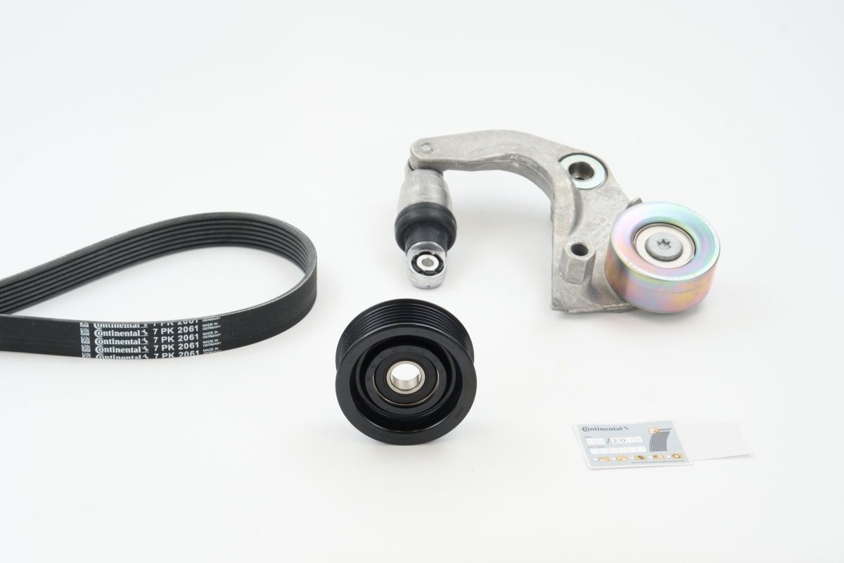CONTITECH Jeu de courroies trapézoïdales à nervures 7PK2061K1 7PK2061K1 Kit de courroie d'accessoire HONDA HR-V CONTITECH