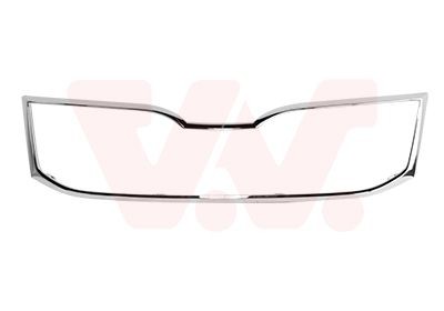 VAN WEZEL Ram, kylargrill 7631518 TESLA grill komplett VAN WEZEL 7631518
