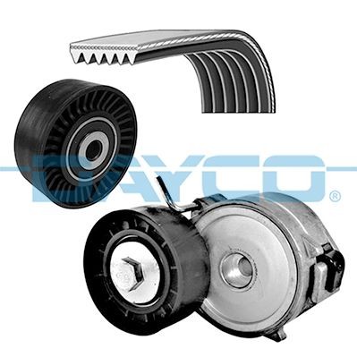 DAYCO V-Ribbed Belt Set KPV373 SUZUKI SJ 413 DAYCO poly v-belt kit KPV373