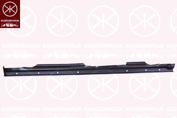 KLOKKERHOLM Tröskelplåt 2955012 2955012 KLOKKERHOLM tröskel Honda CIVIC