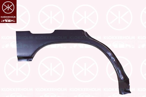 KLOKKERHOLM Sidewall 6735582 Subaru BM, BR Wheel arch 6735582 KLOKKERHOLM