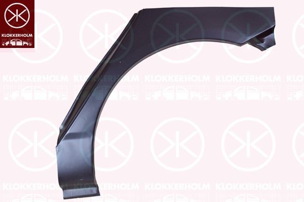 KLOKKERHOLM Passage de roue 8116582 Toyota 4 RUNNER Passage de roue KLOKKERHOLM 8116582