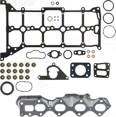 GLASER Sotningssats D90389-01 D90389-01 GLASER packningssats topplock FORD PUMA