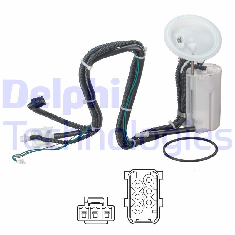 DELPHI Bomba de gasolina FG2015-12B1 DELPHI FG2015-12B1 Bomba de combustível BMW E61 baratos