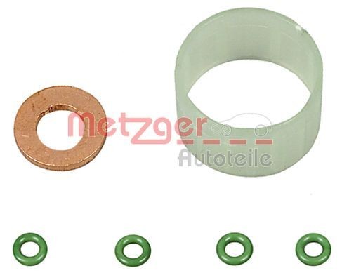 METZGER Tiivistesarja, ruiskutussuutin 0870096D METZGER 0870096D Ford Fiesta Mk6 Van tiiviste suutinistukka hinta