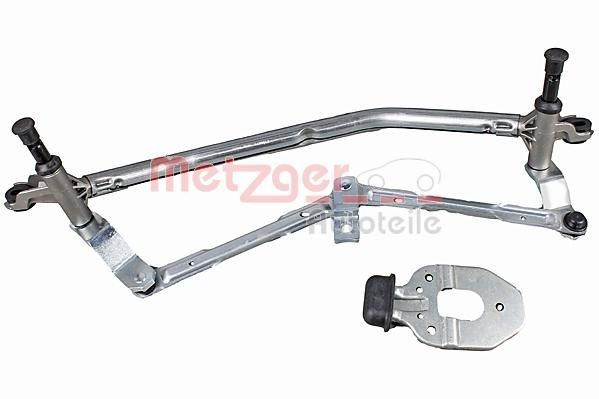 METZGER Pyyhkijän vivusto 2190871 2190871 METZGER Tuulilasin pyyhkimen mekanismi PEUGEOT 106