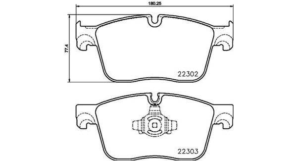 MAGNETI MARELLI Bromsbelägg 363700436031 363700436031 MAGNETI MARELLI bromskloss Land Rover RANGE ROVER