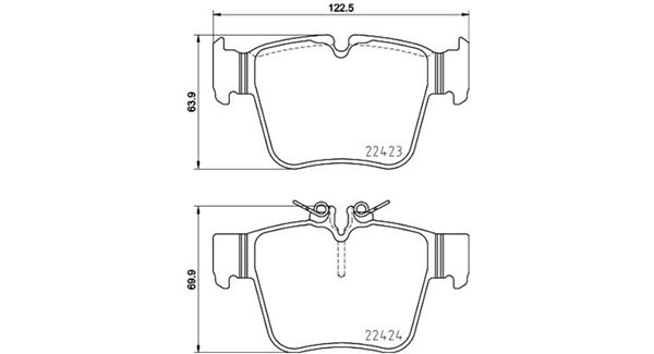 MAGNETI MARELLI Kit pastiglie freni 363700450133 363700450133 MAGNETI MARELLI Pastiglie freno sportive auto